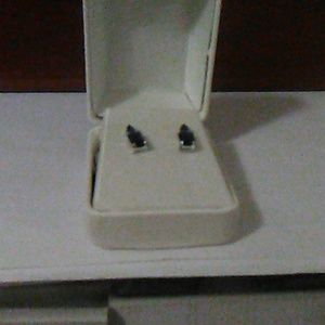 Sapphire Gem Drop Earrings in Gift Box